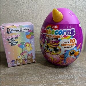 New Moriah Elizabeth Valentine Plush & Rainbocorns Wild Heart Surprise Set